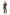 Flared Stretch Pants Accented by Front Slits