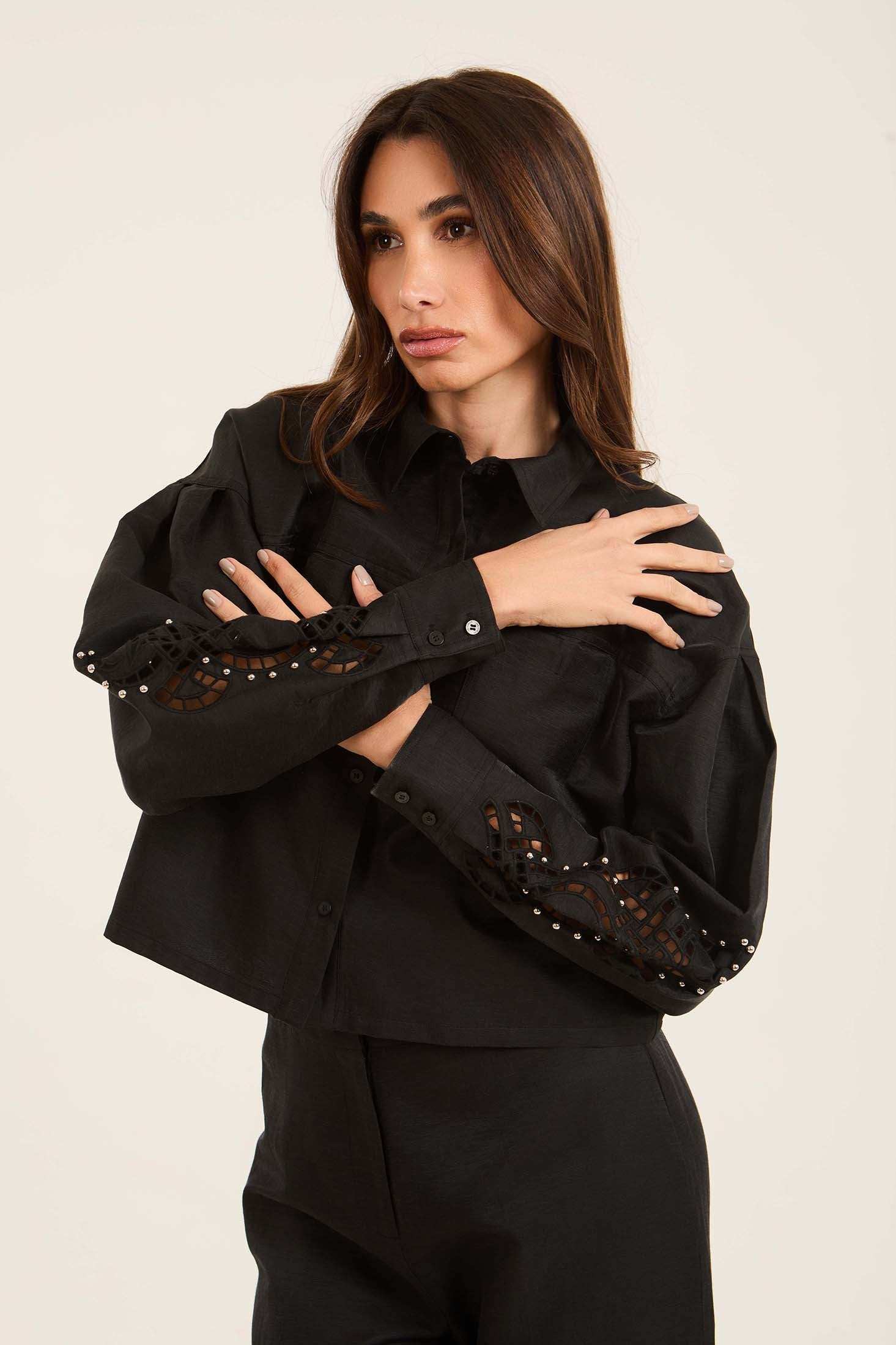 Lightweight Linen-Blend Belted Jacket