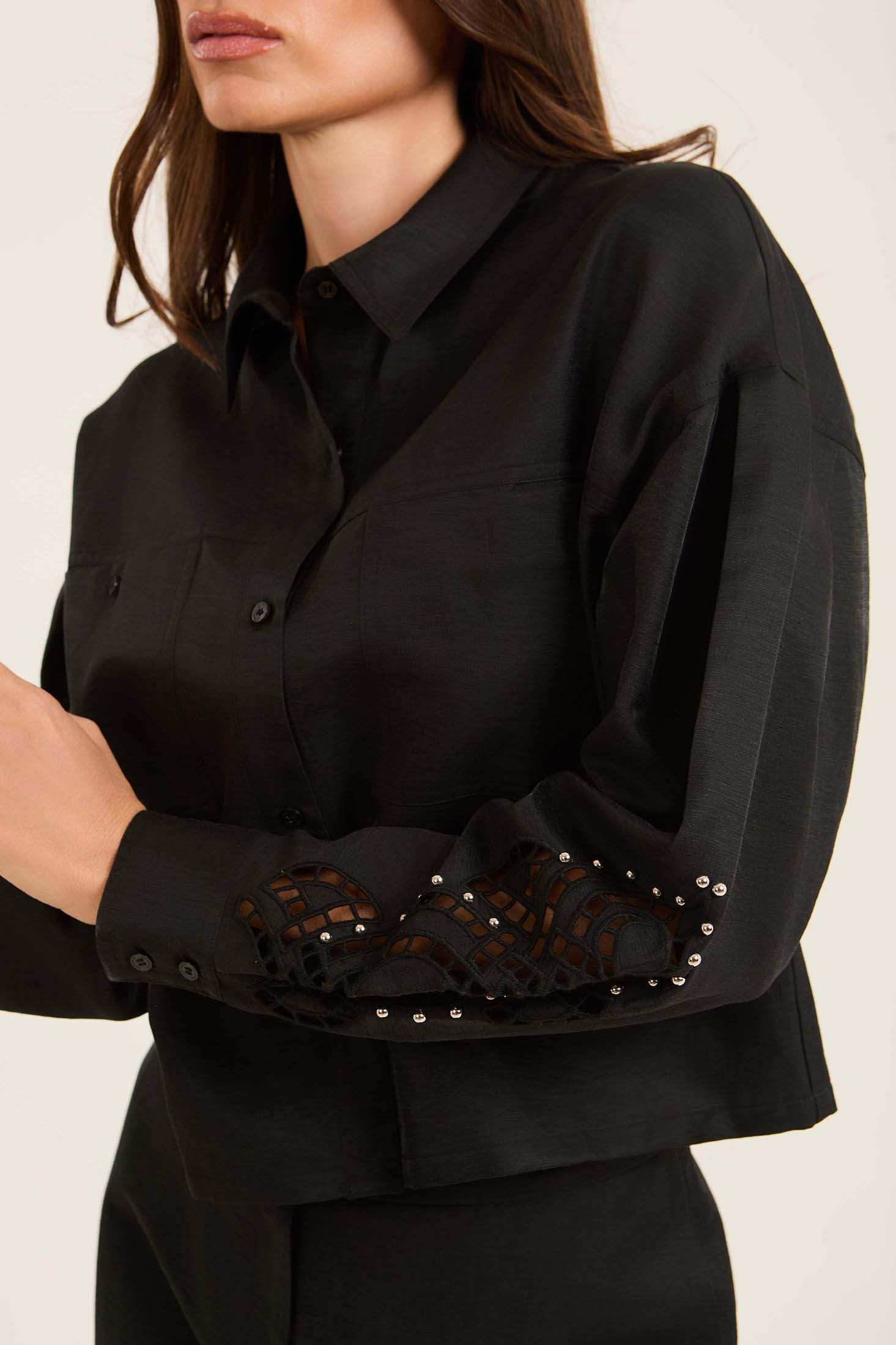 Lightweight Linen-Blend Belted Jacket