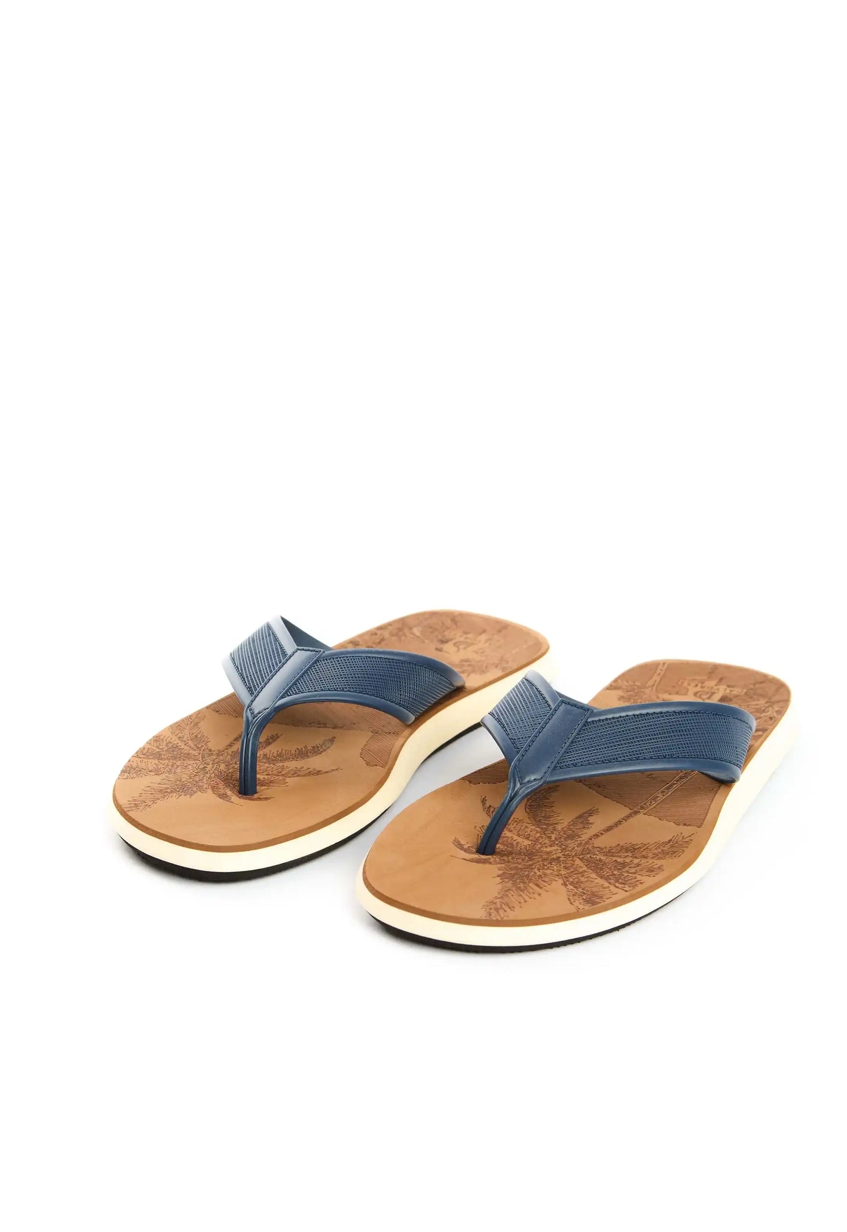 Thong Flip-Flop with Palm Trees Prints