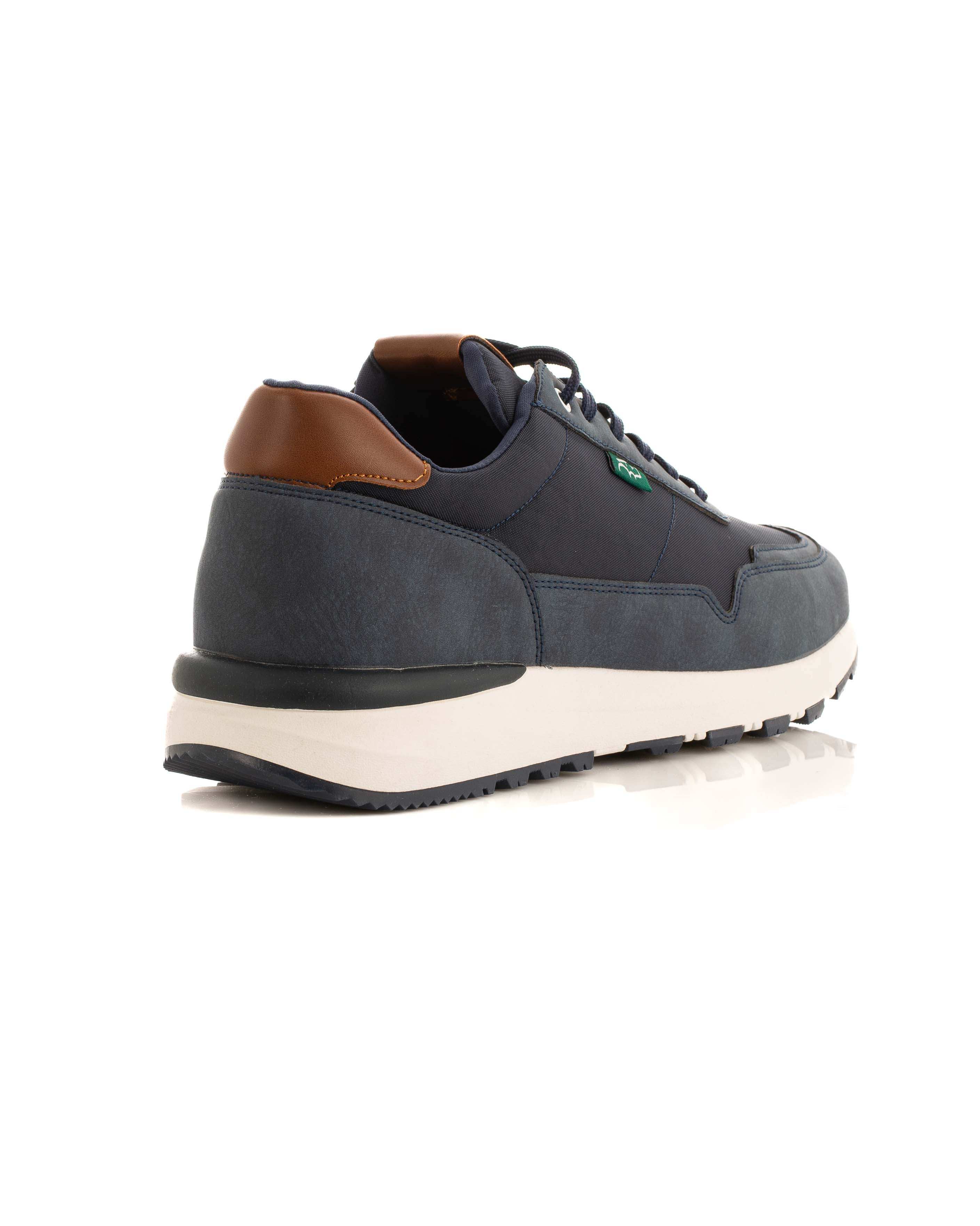 Nubuck with Canvas Casual Sneakers