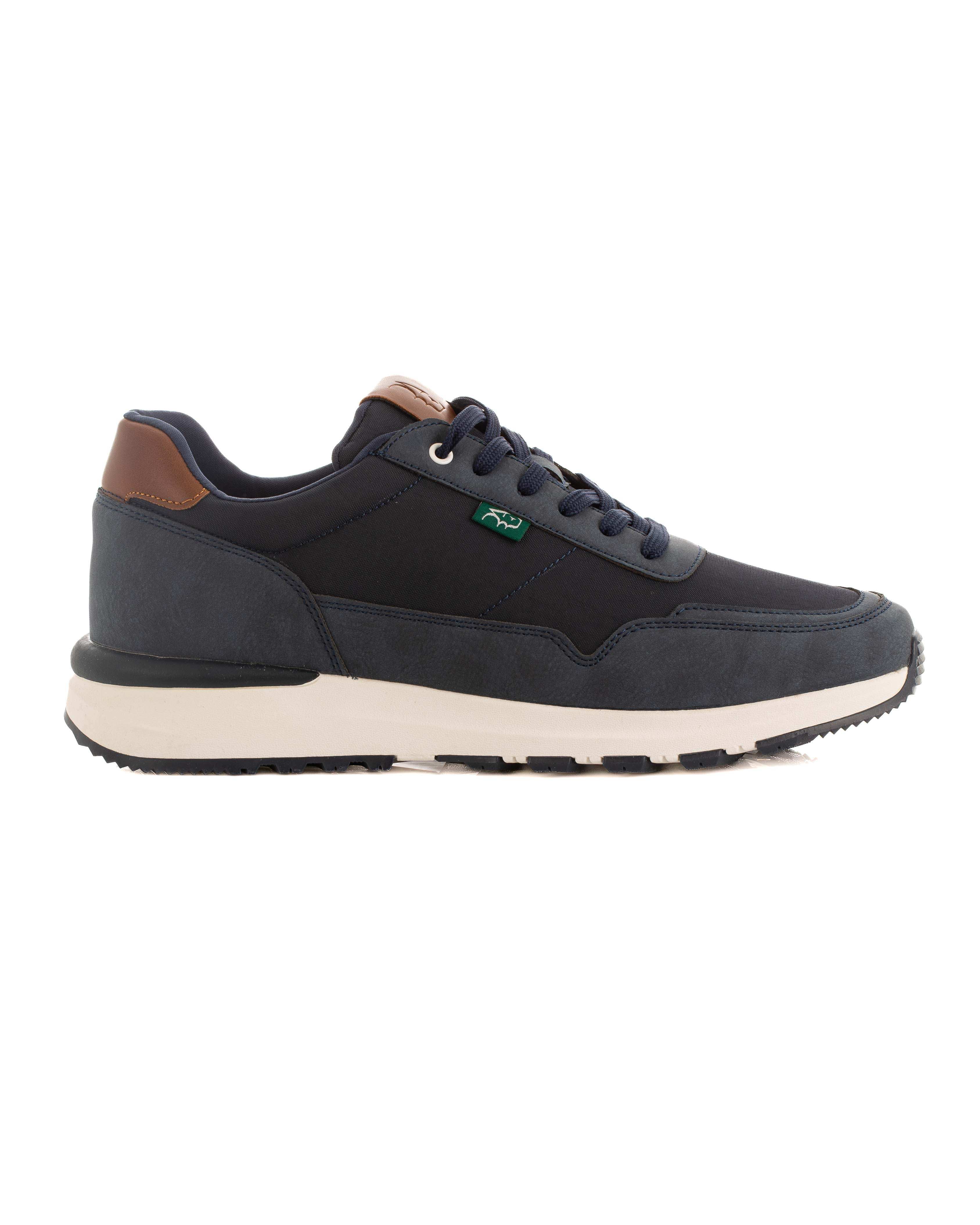 Nubuck with Canvas Casual Sneakers