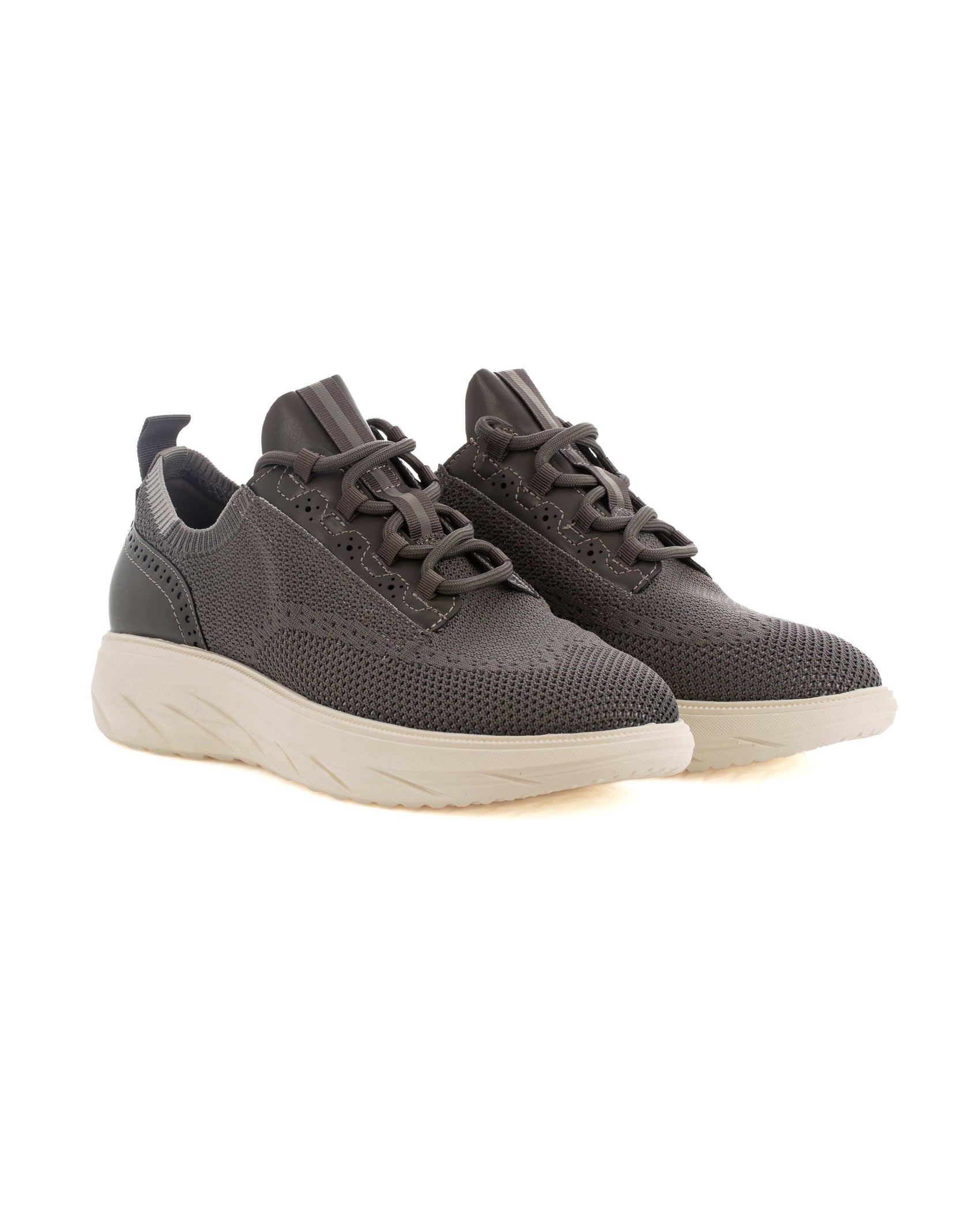 Comfy Lace-Up Knitted Sneakers