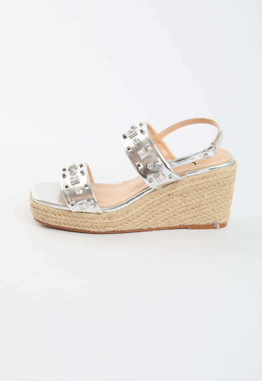 Studded Wedge Sandal Design