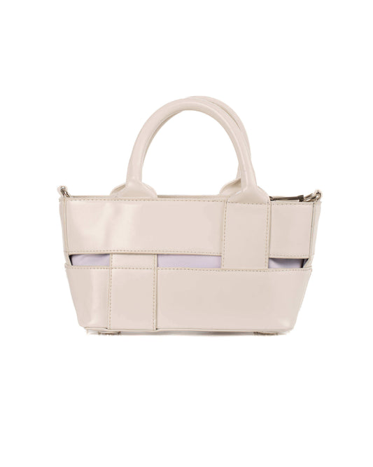 PU Vintage Handbag with Adjustable Strap