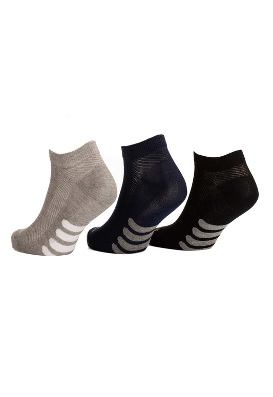 Breathable Ankle Socks - Pack of 3