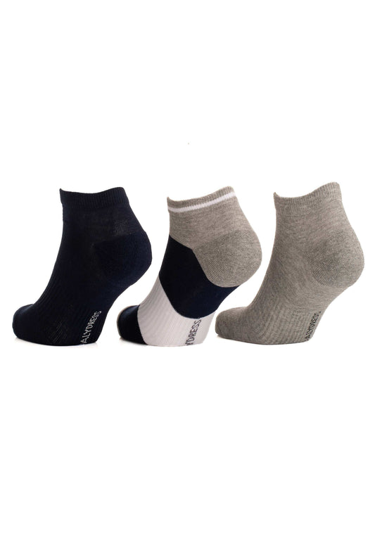 Everyday Casual Ankle Socks - Pack of 3