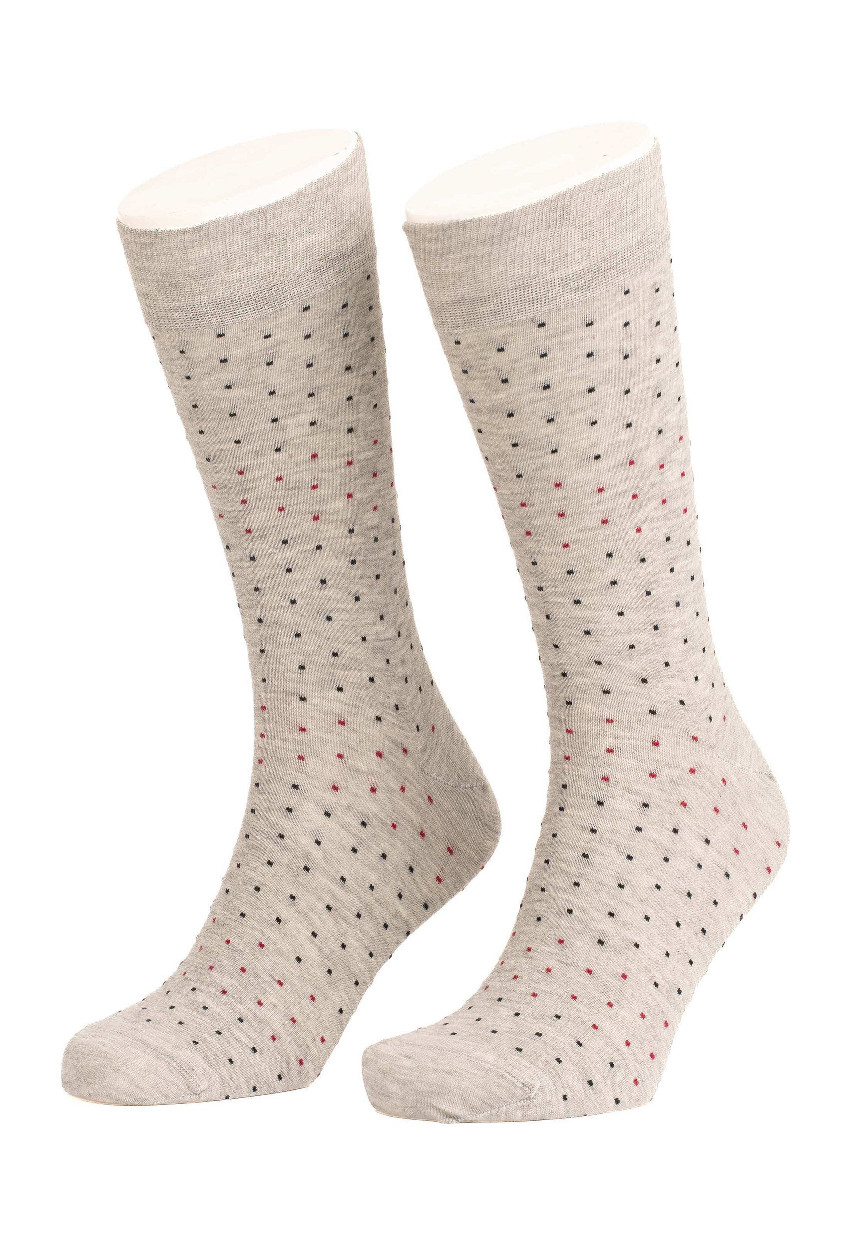 Breathable Mid-Calf Socks with Stitches