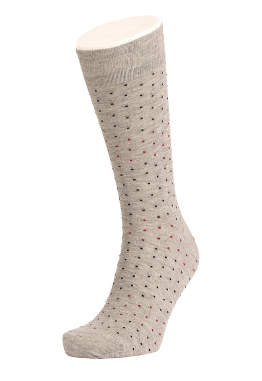 Breathable Mid-Calf Socks with Stitches