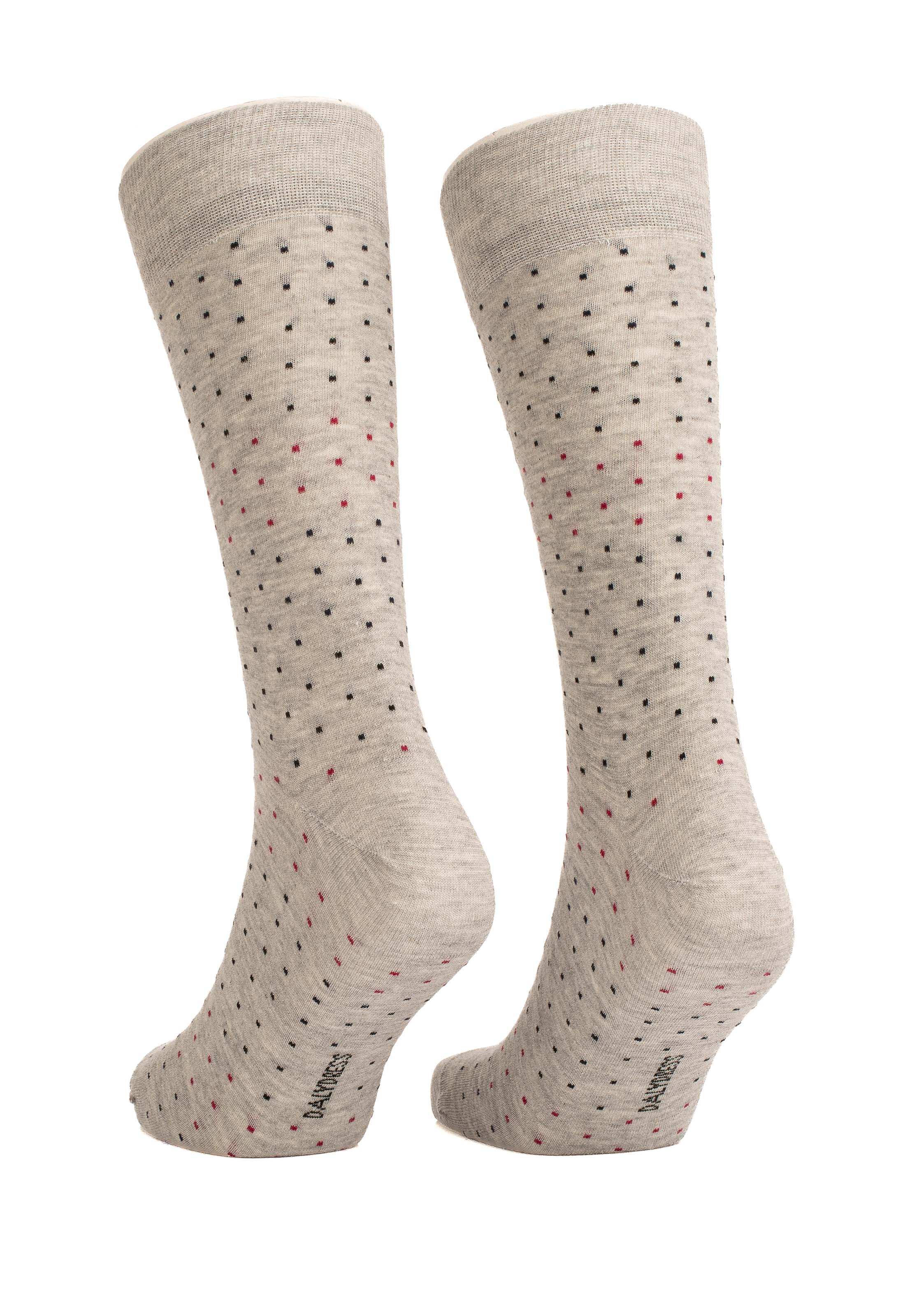 Breathable Mid-Calf Socks with Stitches