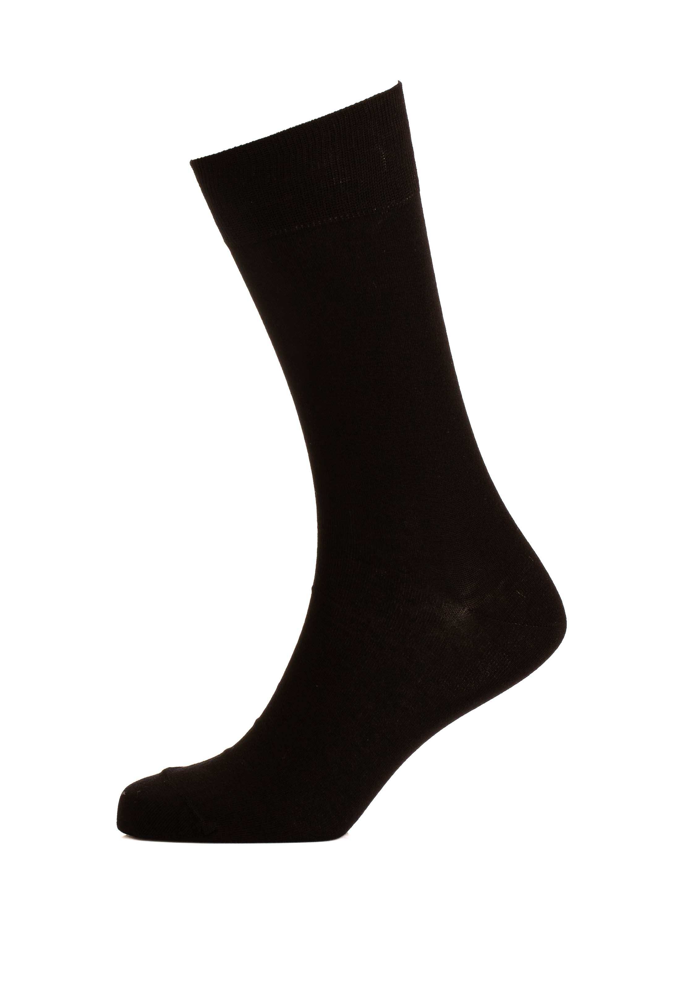 Solid Slip On Cotton Mid-Calf Socks