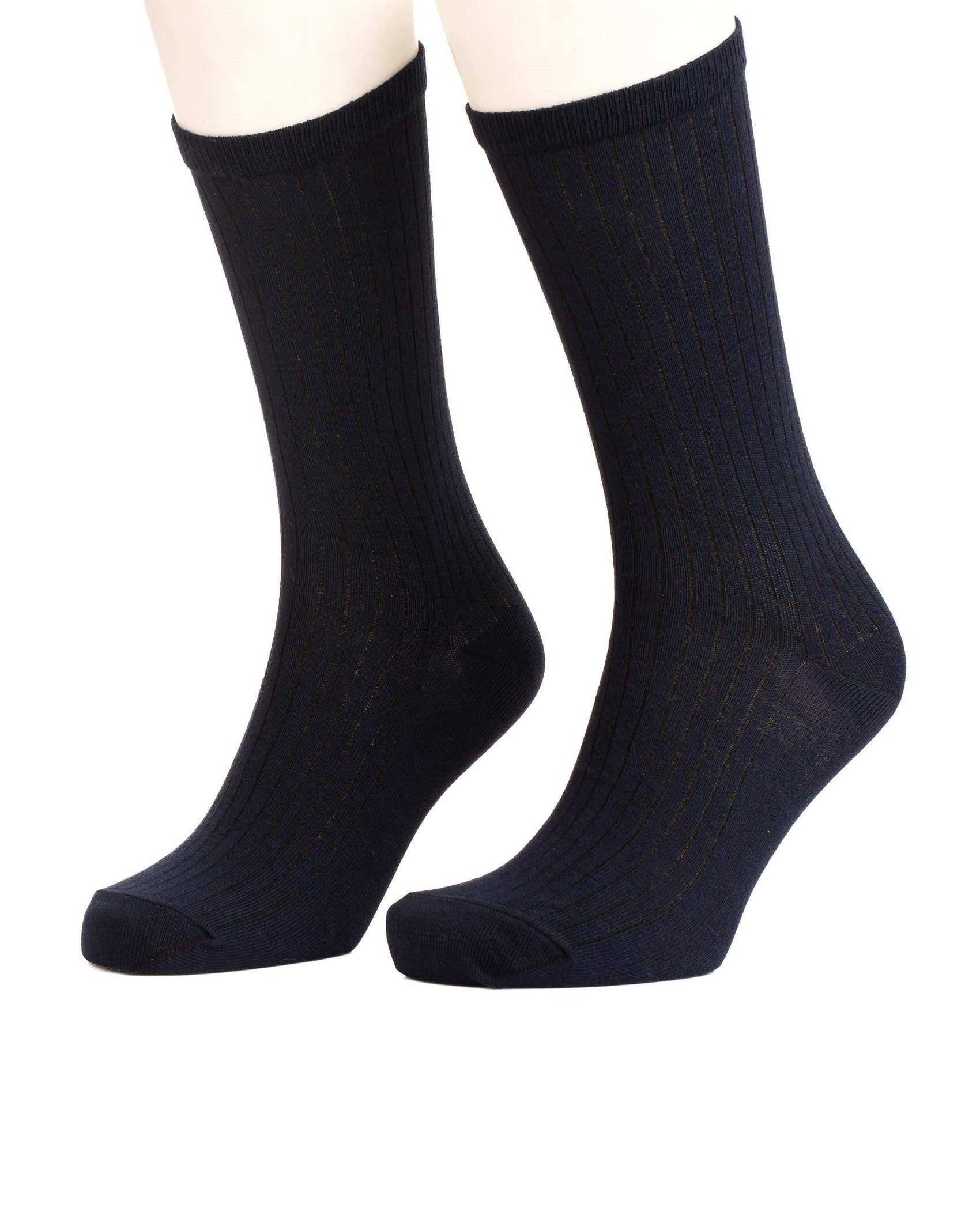 Striped Comfy Mid-Calf Socks