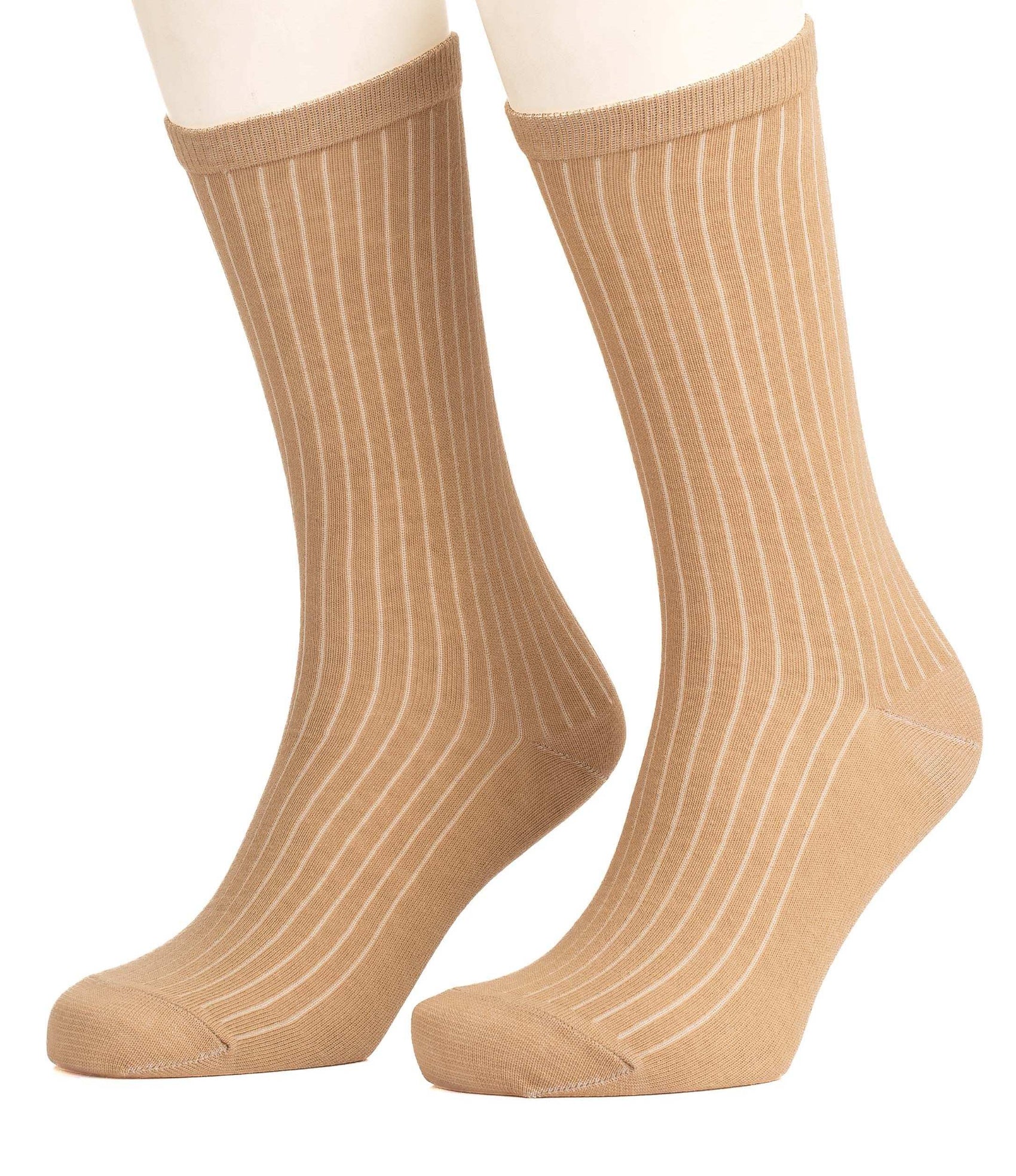 Striped Comfy Mid-Calf Socks