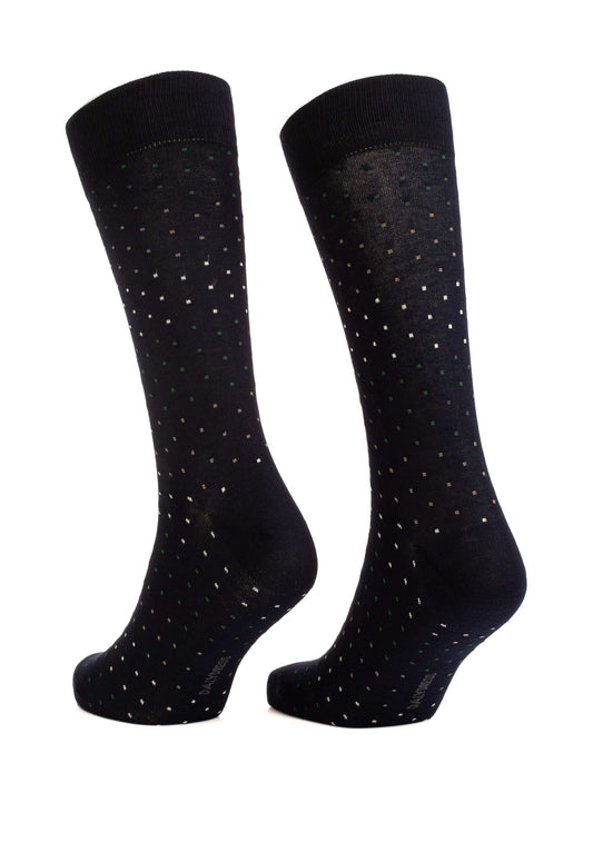 Breathable Mid-Calf Socks with Stitches