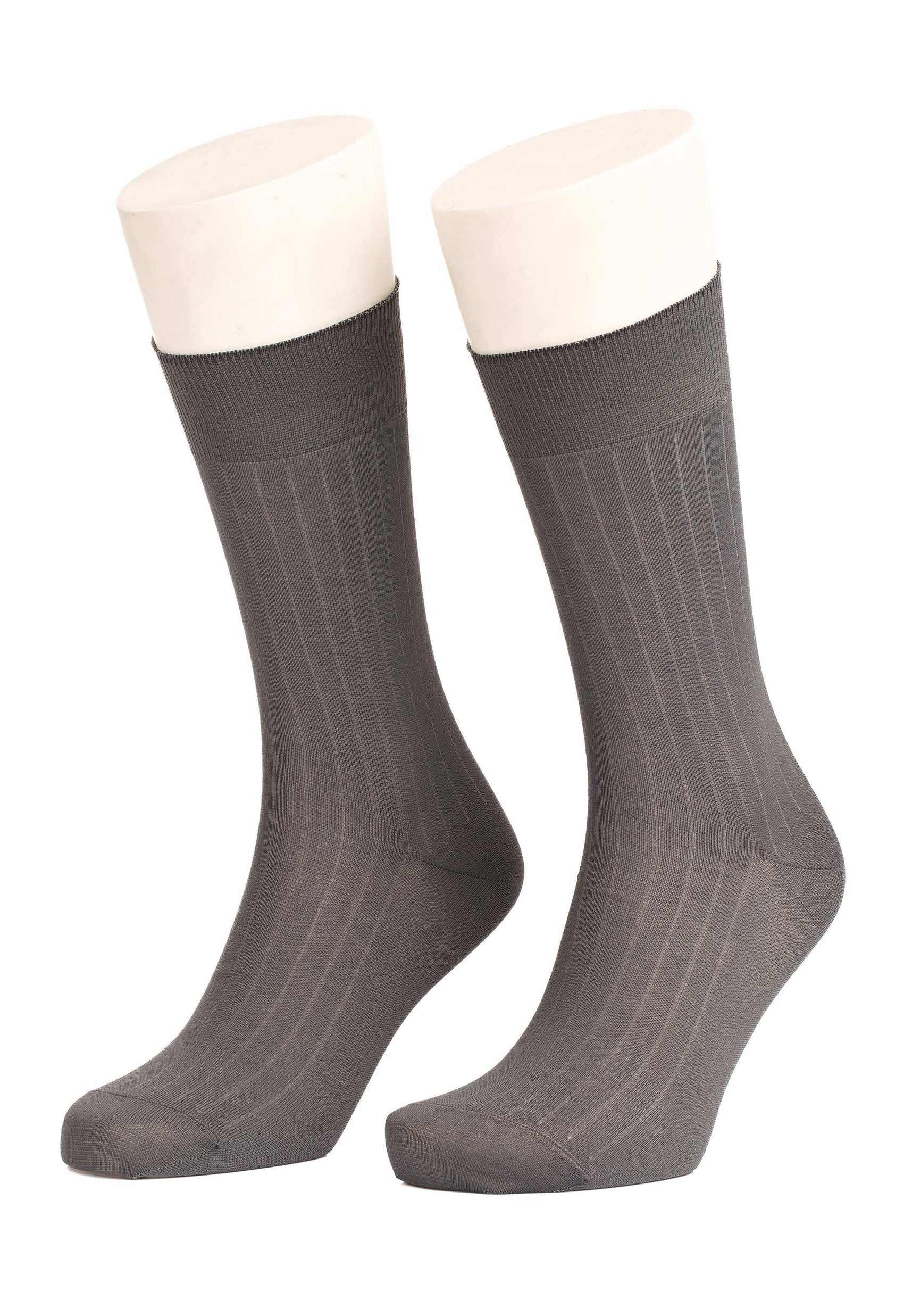 Striped Slip On Mid-Calf Socks