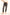 Dark Grey Straight-Leg Cotton Pants