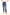 Washed Blue Straight-Leg Cotton Pants