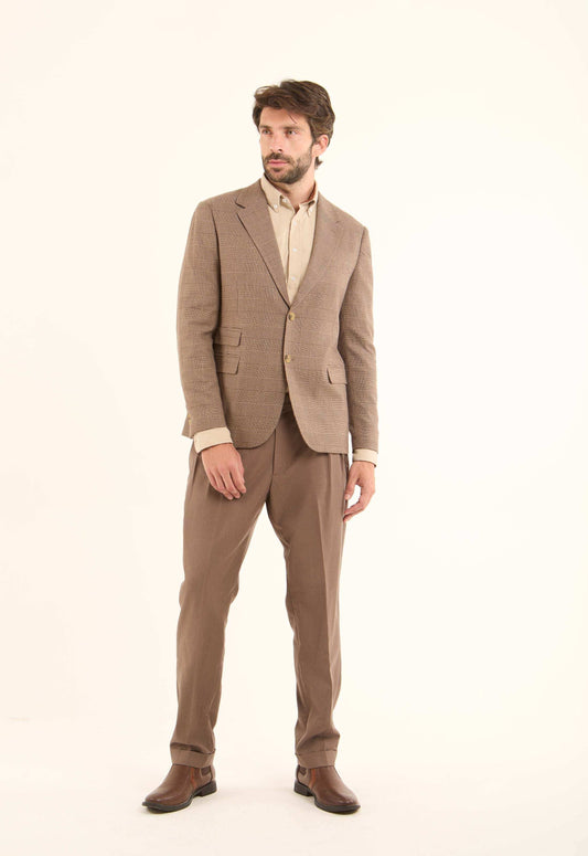 Classic Straight-Leg Dress Pants