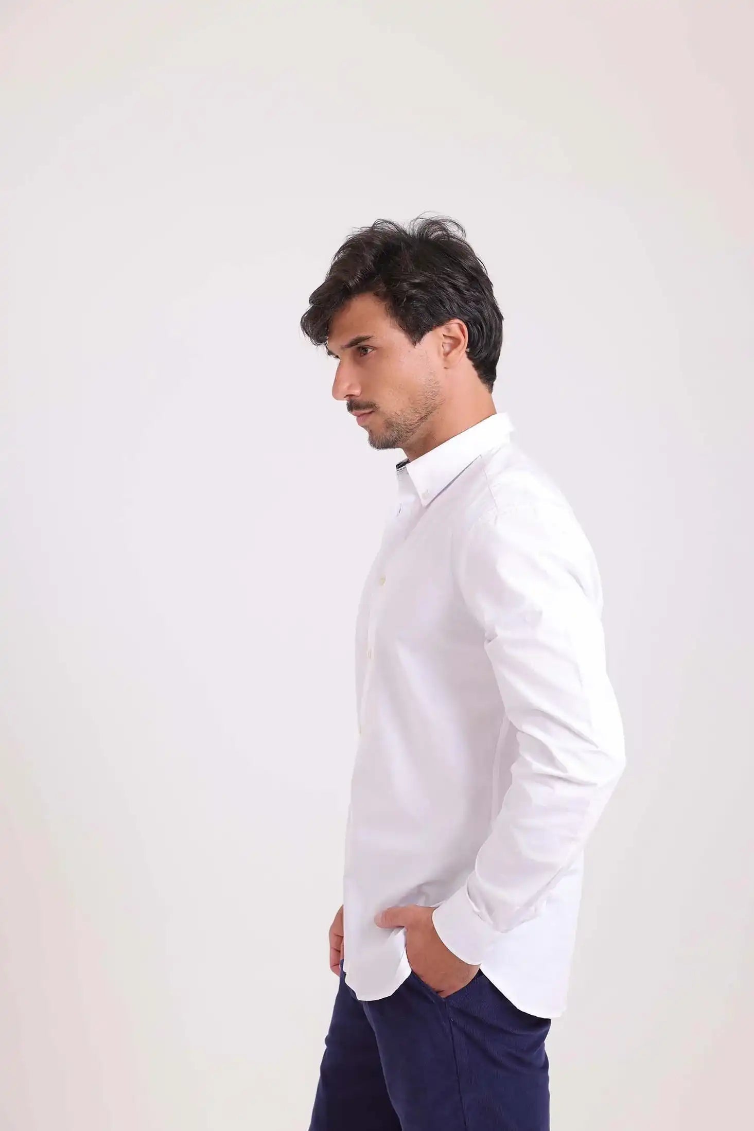 Solid Buttons Down Classic Shirt