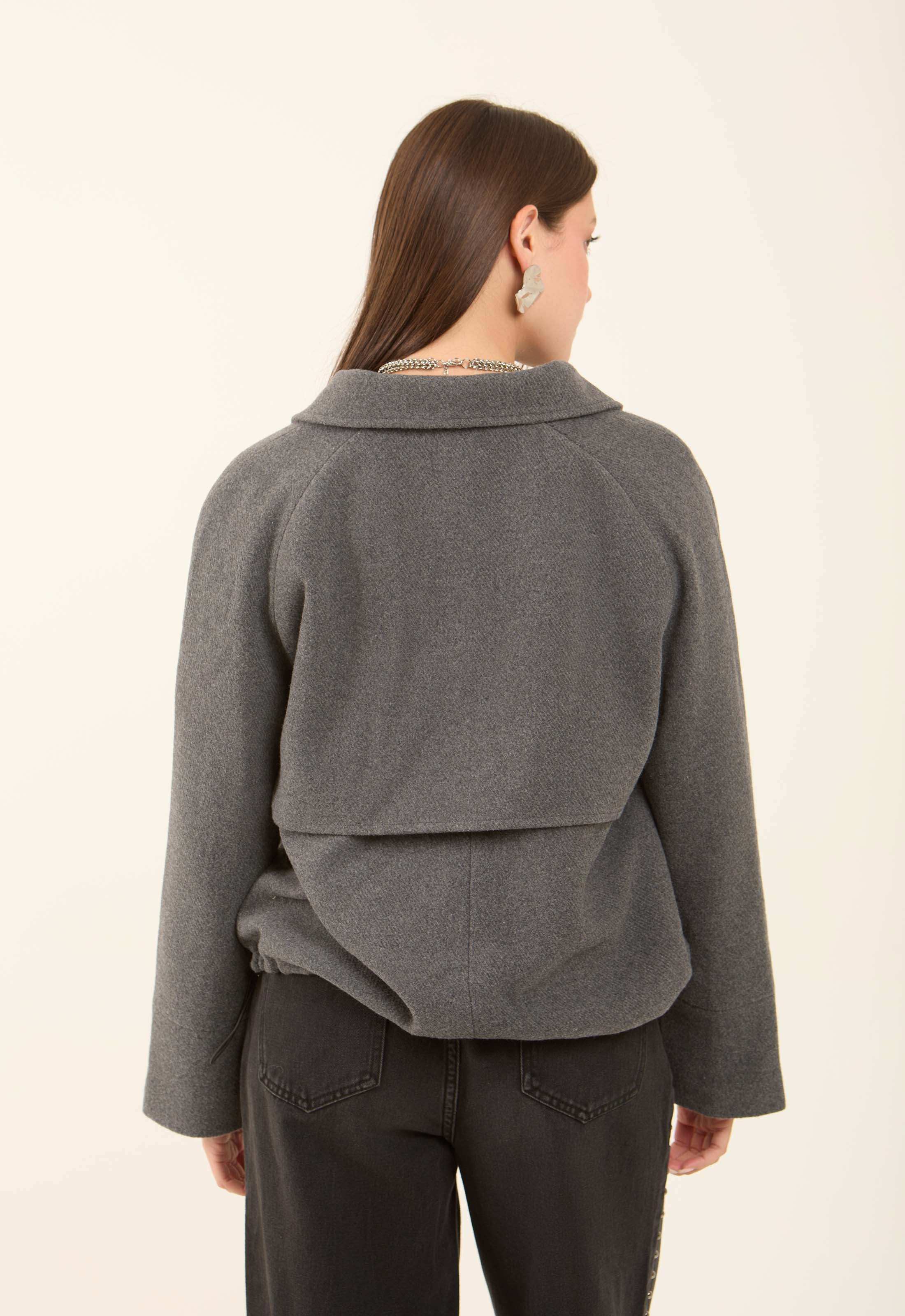 Cozy Zipper Jacket with Front Pockets