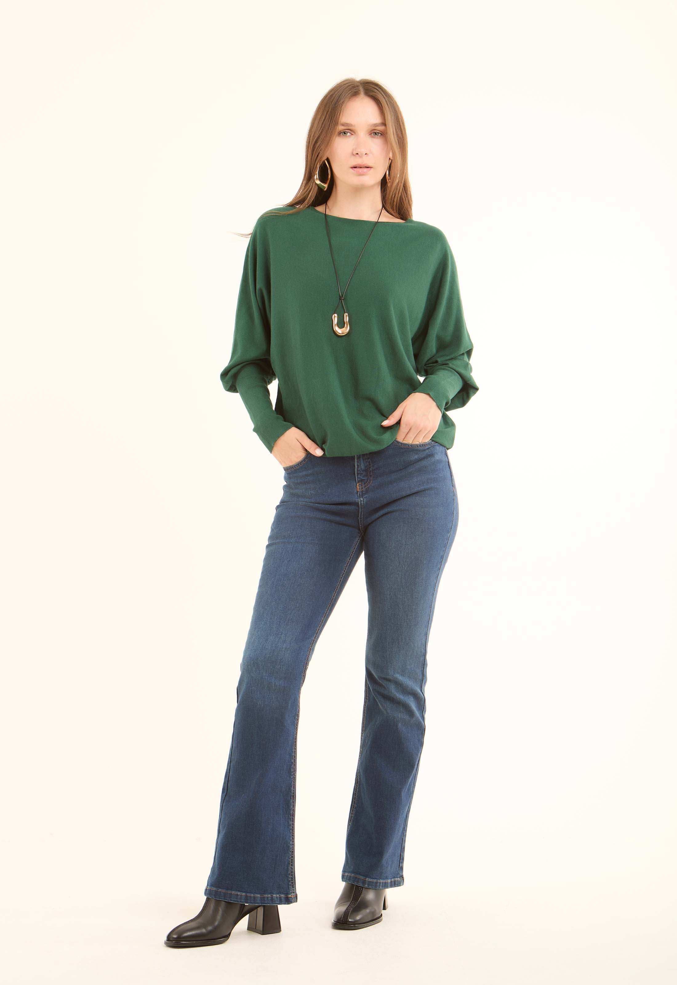 Bishop Long Sleeves Lightweight Relaxed Pullover