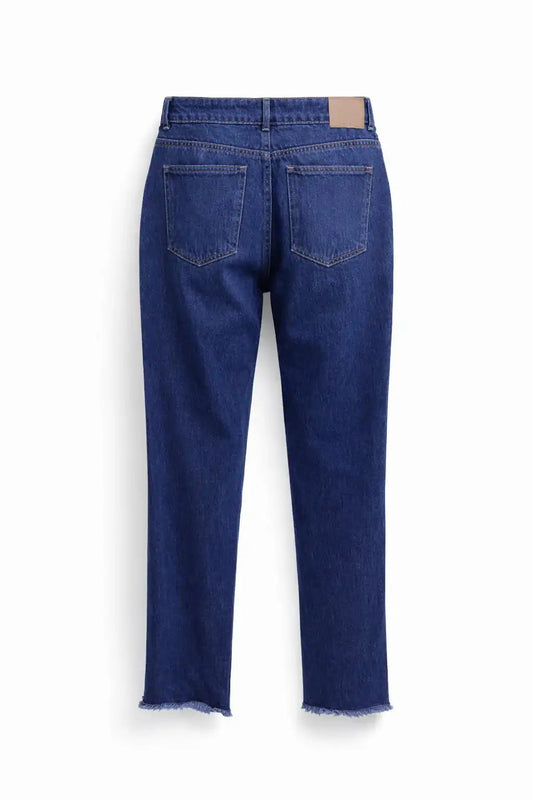 Classic Straight Denim Pants