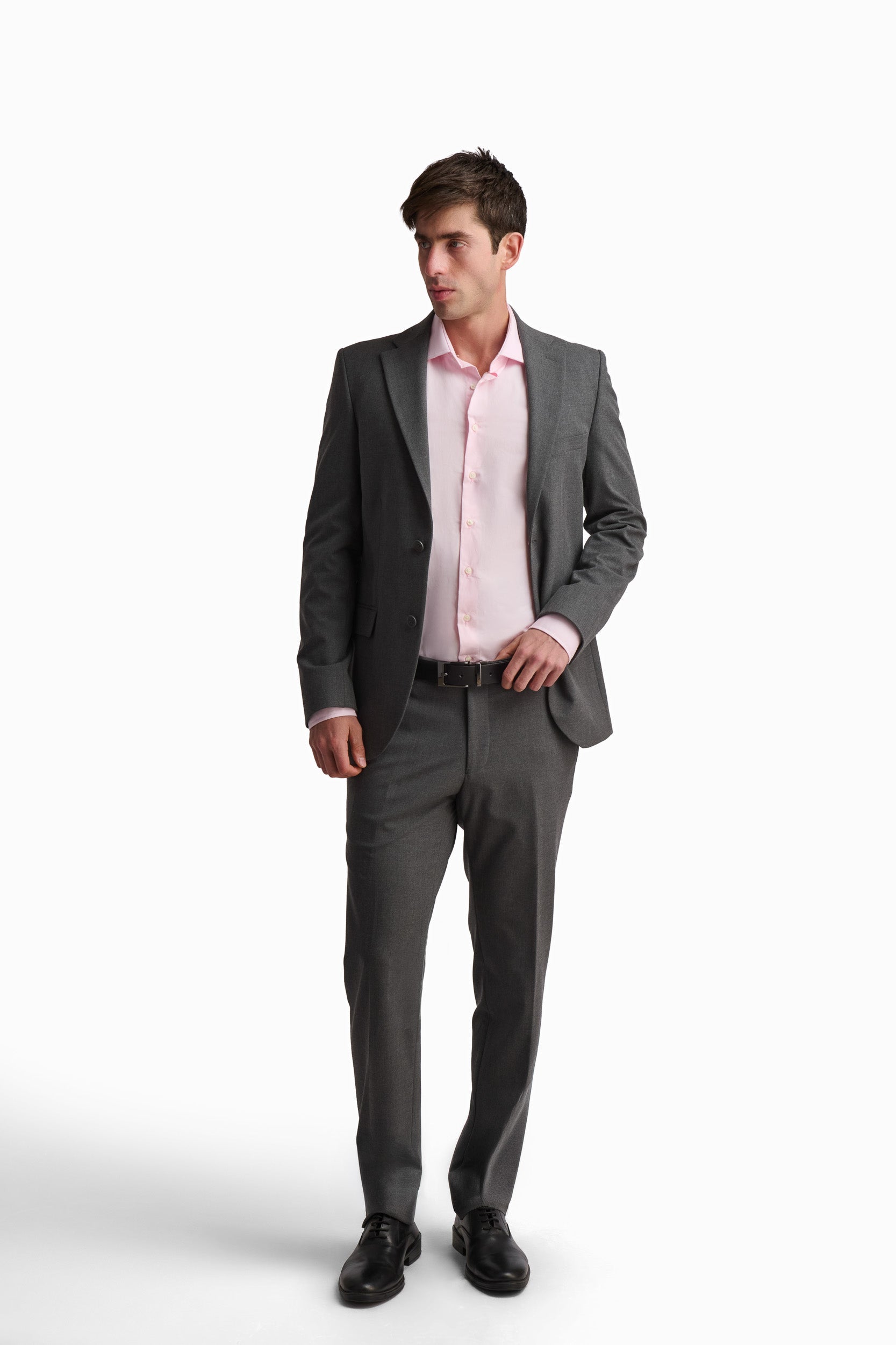 Charcoal Formal Trousers