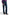 Dark Blue Wide-Leg Denim Jeans