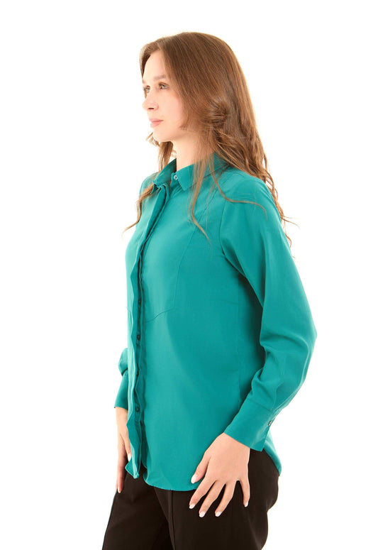 Elegant Minimalist Longline Shirt