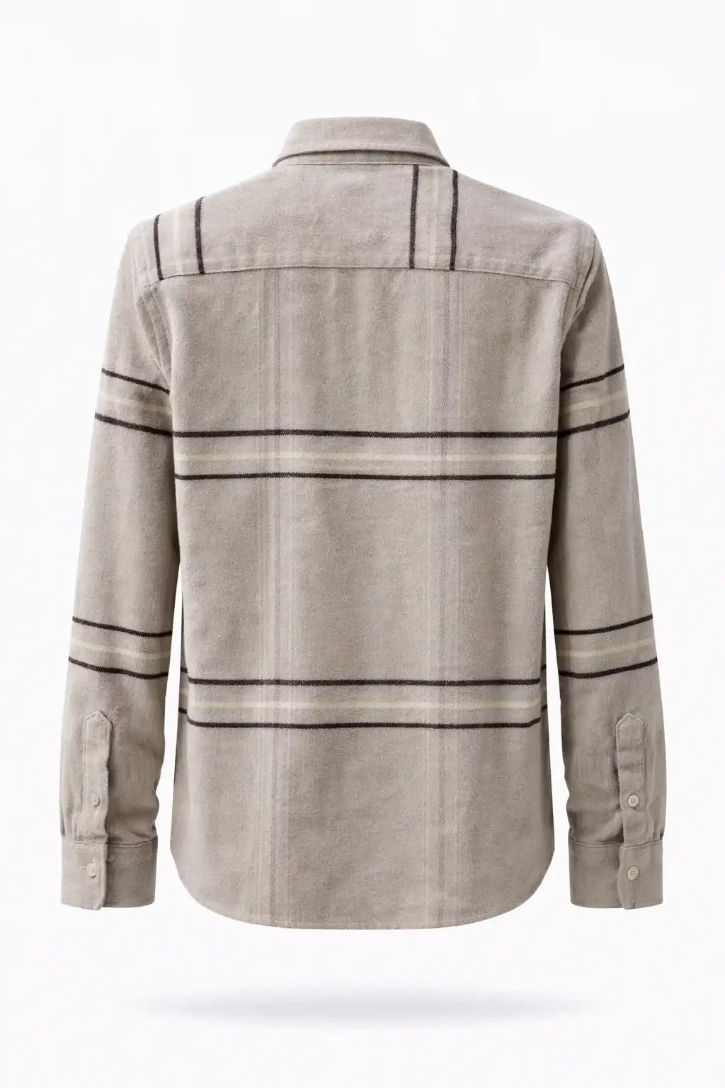 Minimal Stripe Button-Up Shirt