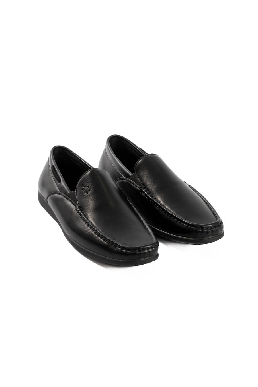 Noir Classic Loafers