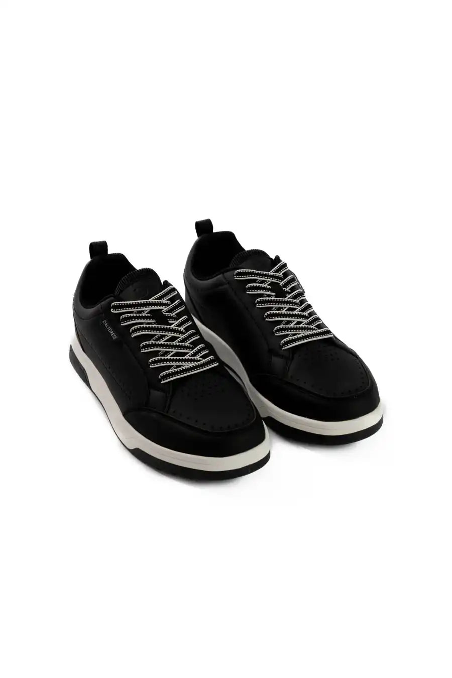 Noir Edge Platform Sneakers