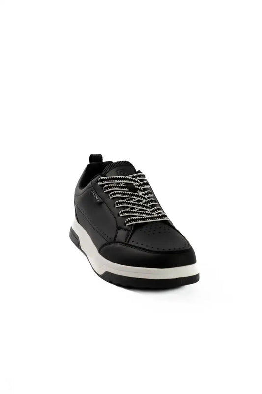 Noir Edge Platform Sneakers