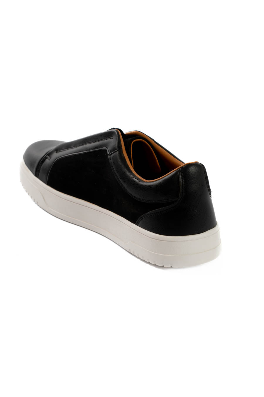 Noir Edge Panel Sneakers