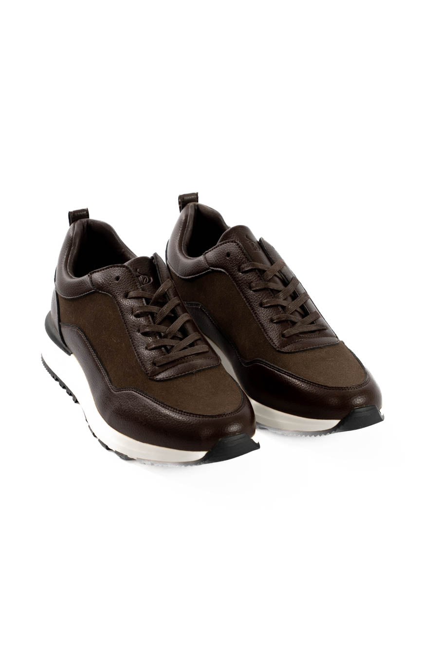 Espresso Hybrid Leather Sneakers