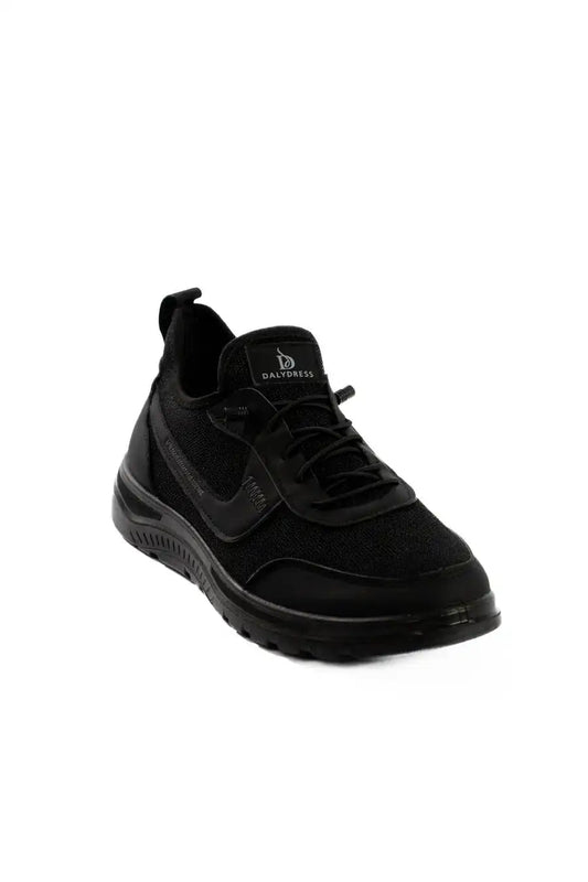 All-Black Active Performance Sneakers