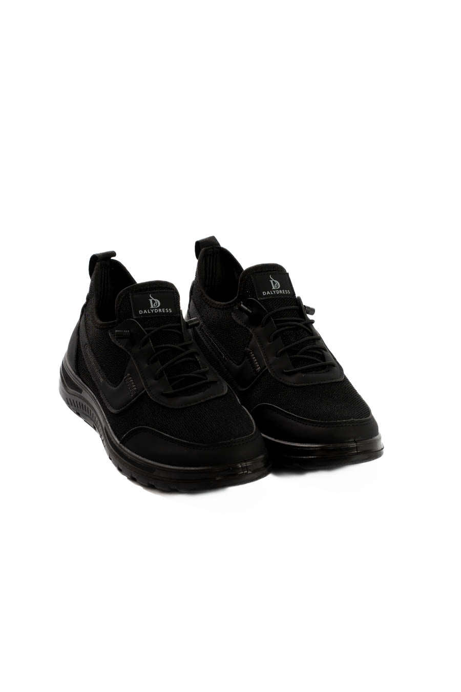 All-Black Active Performance Sneakers