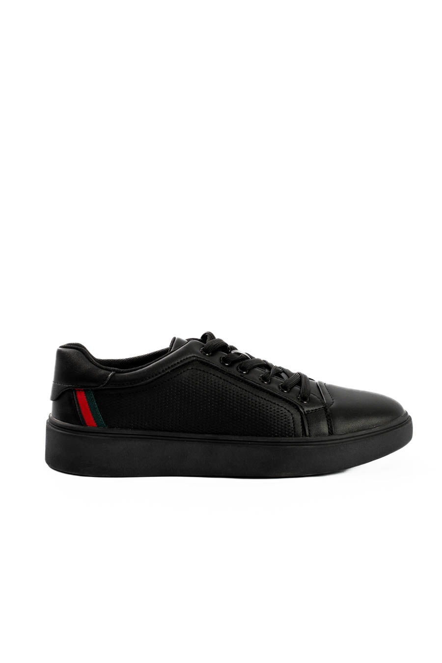 Black Heritage Stripe Sneakers