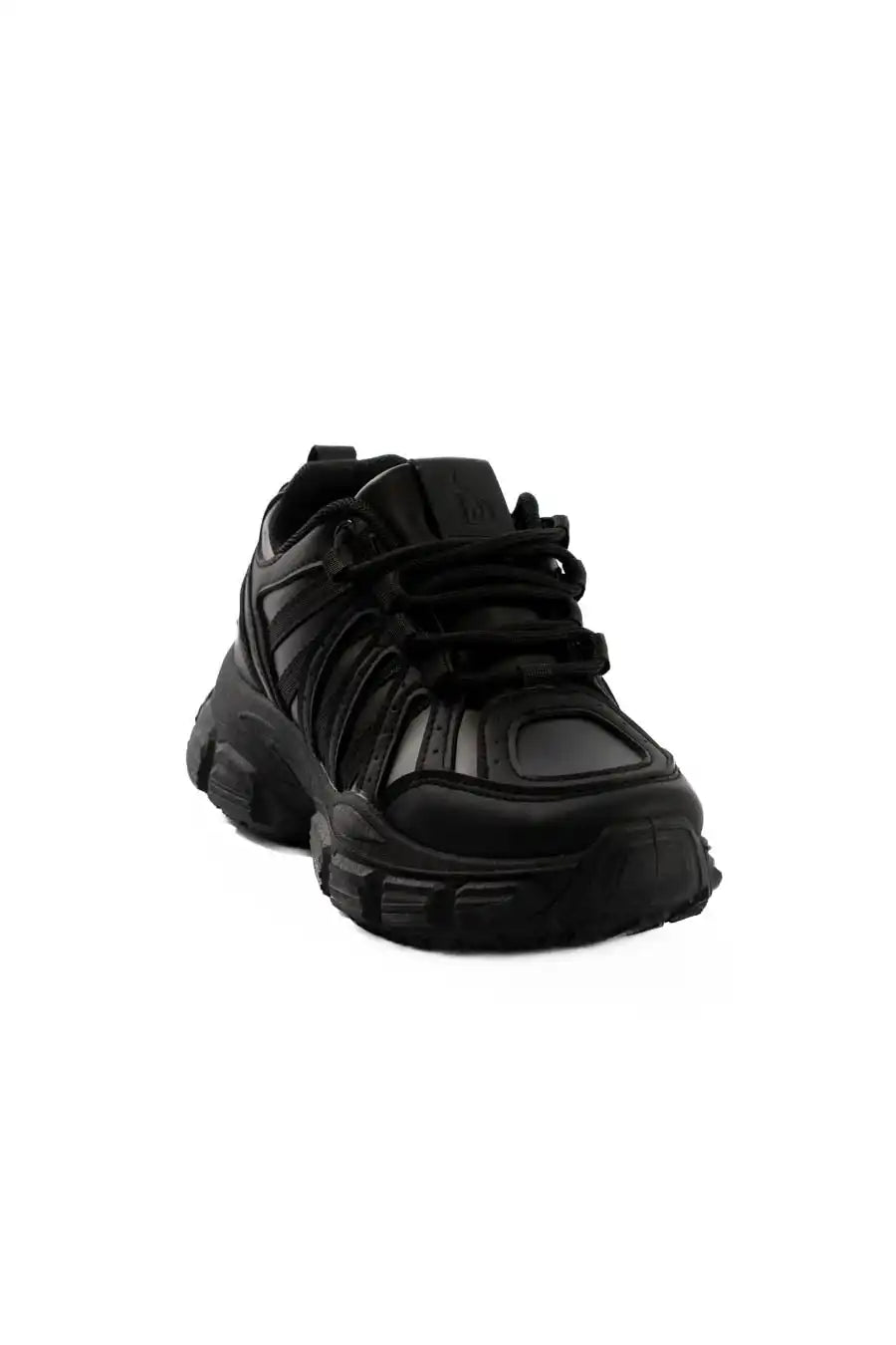 Chunky Lace-Up Sneaker Design