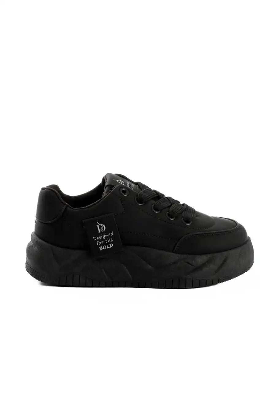 Platform Lace-Up Sneaker Style