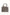 Steel Grey Textured Structured Handbag