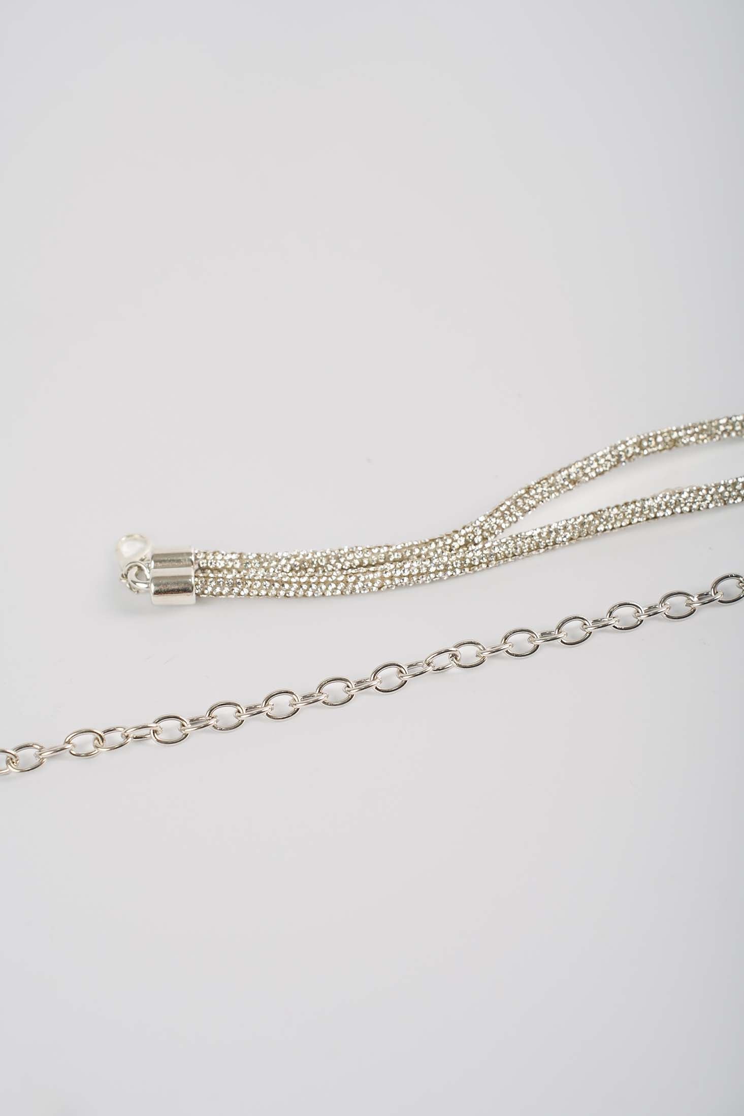 Silver Chain Waist Belt