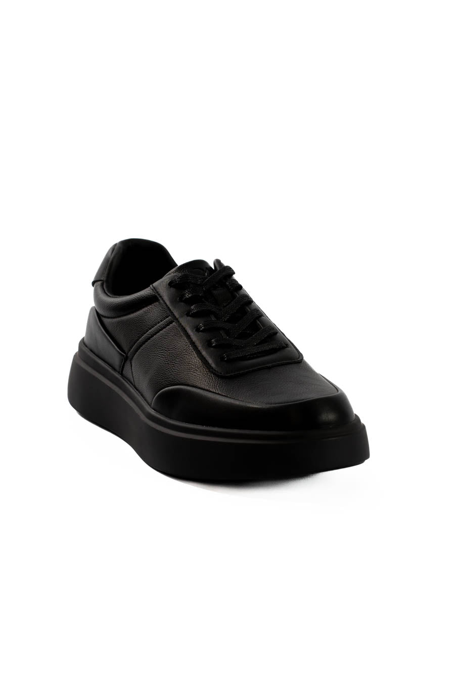 Noir Platform Sneakers