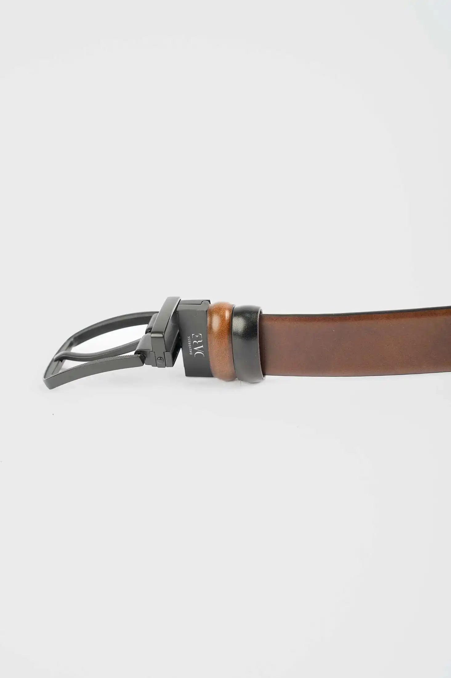 Premium Dual-Tone Reversible Leather Belt