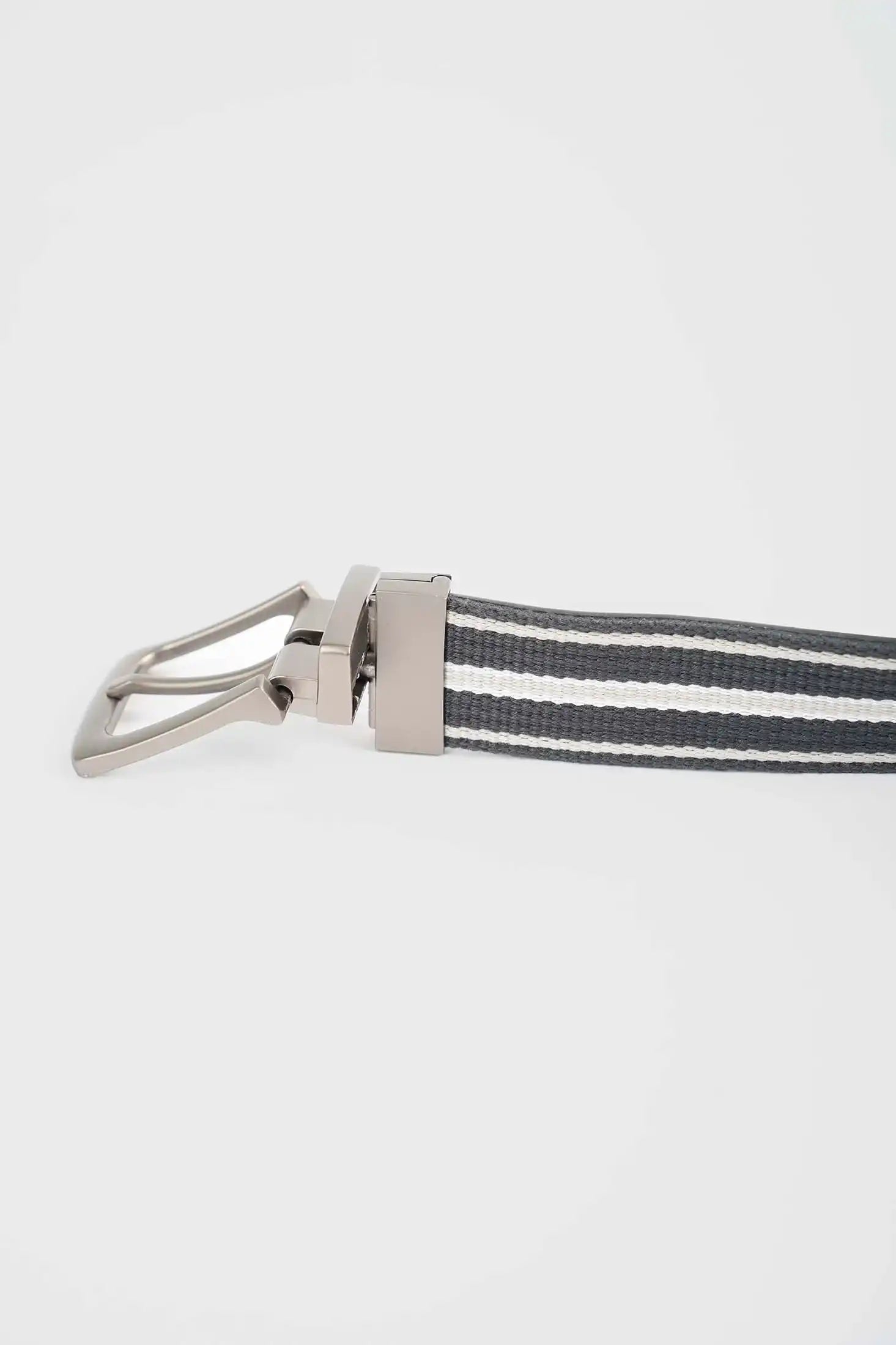 Premium Striped Reversible Casual Belt