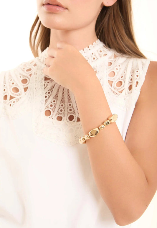 Chunky Bead Chain Bracelet