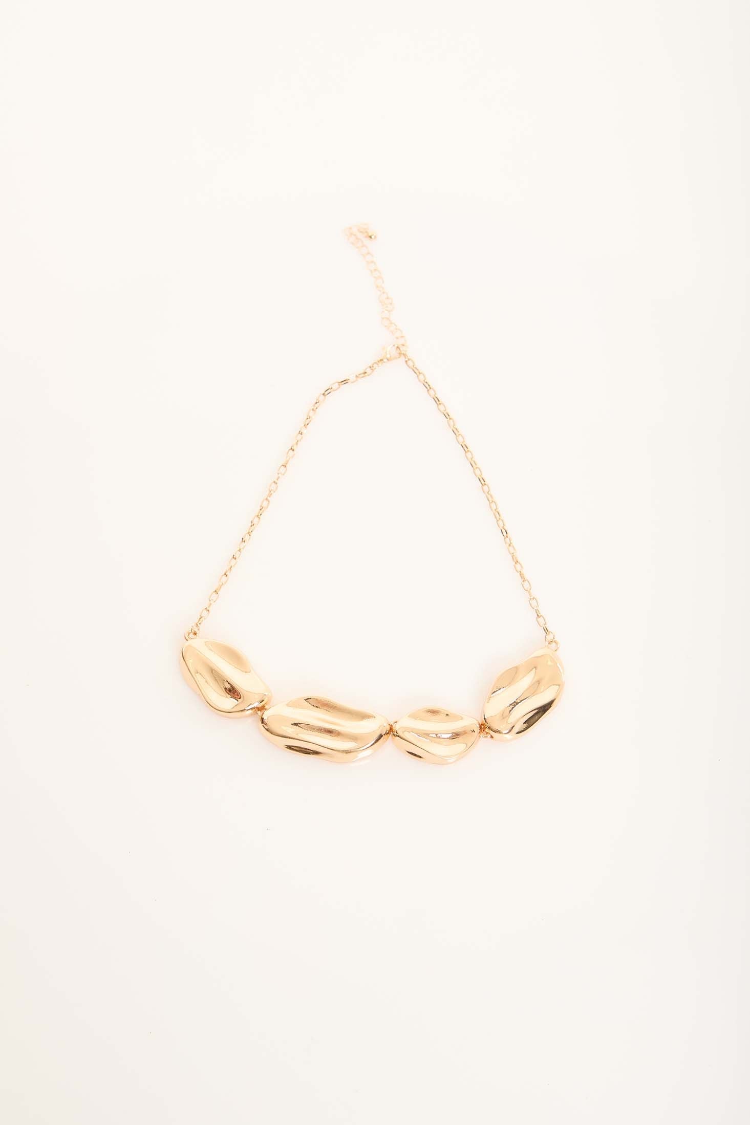 Auric Petal Statement Necklace