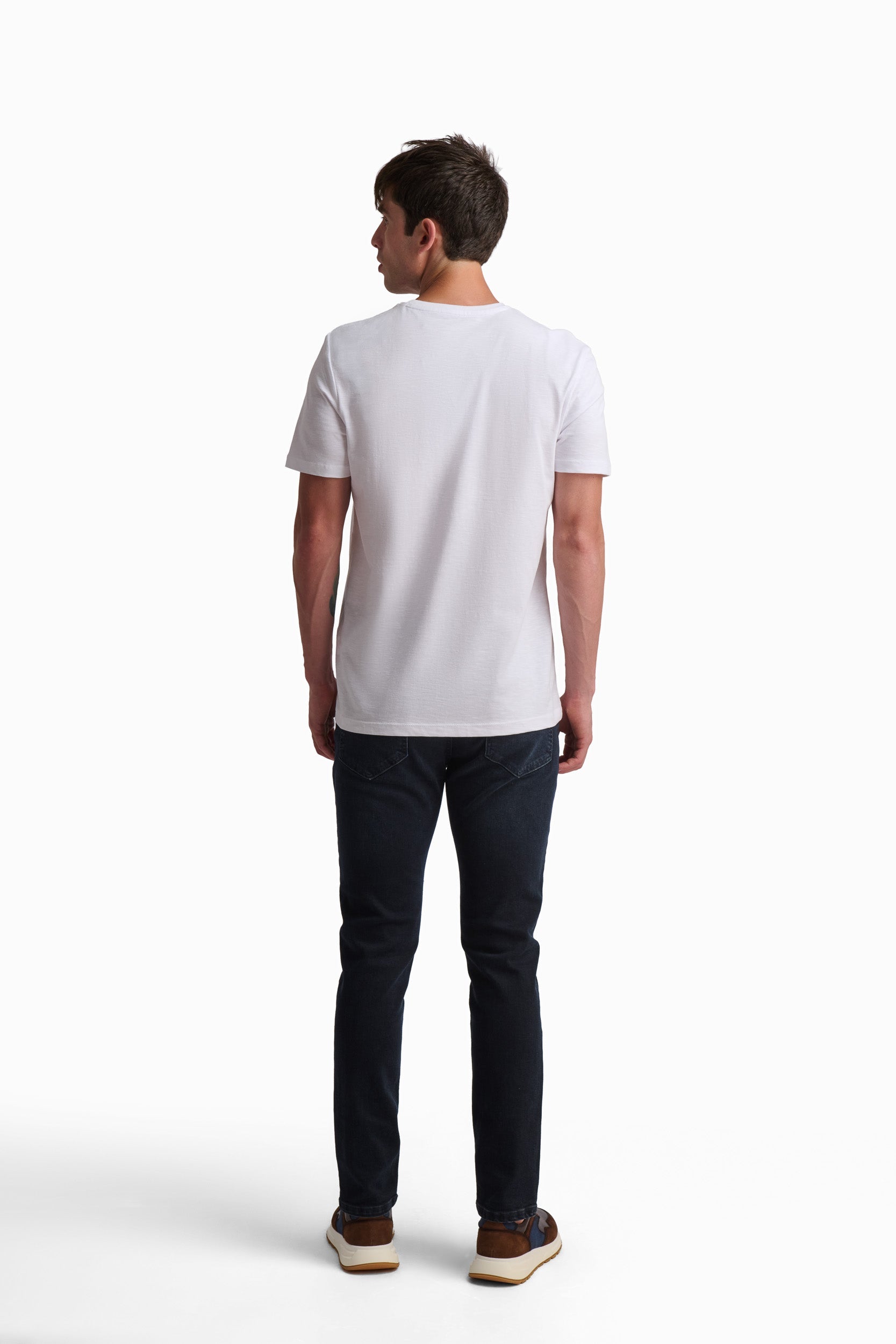 Men’s White Marine Life Cotton T-Shirt