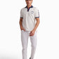 Men’s Off-White Nautical Cotton Polo Shirt