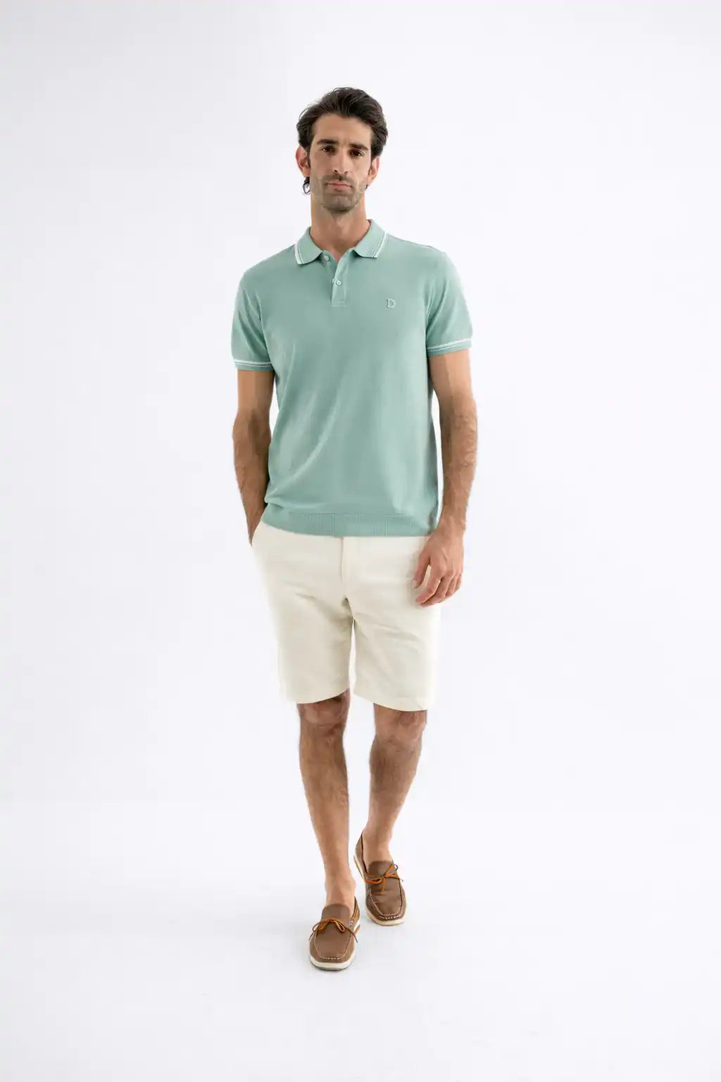 Fresh Mint Cotton Polo
